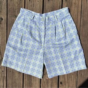 Vintage Guess Plaid Golf Shorts